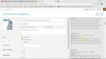 Smart Music: Setting Up Assignments