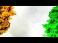 Tricolor ink background loop  independence day  india  15 august