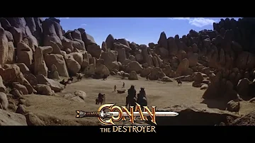 Conan the Destroyer - Conan vs Queen Taramis Henchmen (1/2) [HD]