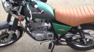 Suzuki GN250 Scrambler Project