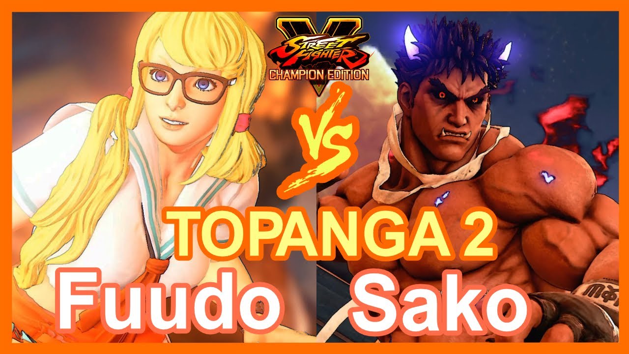 SFV Topanga 2 Fuudo (Mika) VS Sako (Kage)