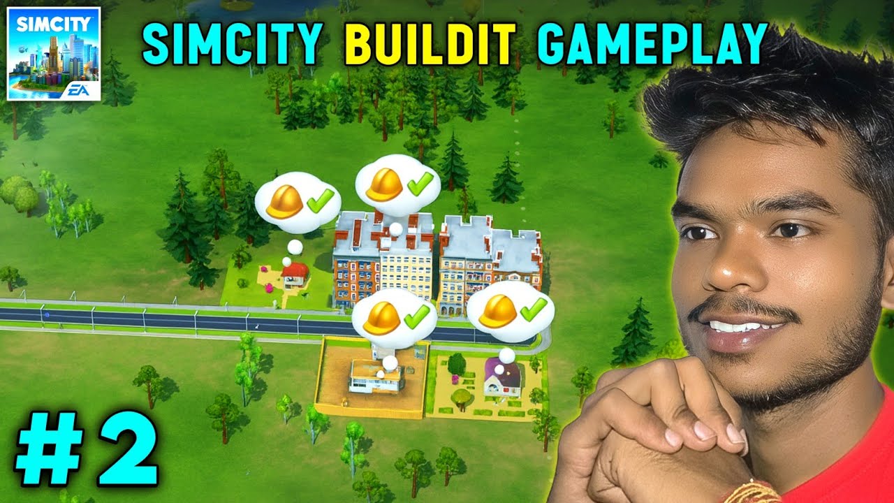 SIMCITY BUILDIT ADD MORE BUILDINGS 🏣 Simcity Game Mein Road Kaise Banaen