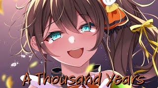 Download Lagu Nightcore A Thousand Years (Christina Perri) MP3 Download Lagu Nightcore A Thousand Years (Christina Perri) MP3