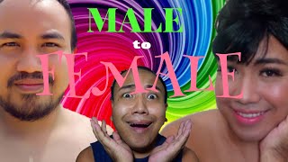 MALE to FEMALE MakeUp transformation(lame siyang bayhana)