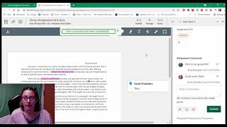 Canvas: Grading a Group Assignment