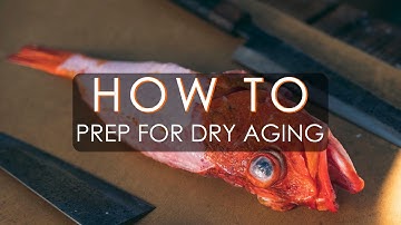 How To Prep a Rockfish for Dry-Aging | chef Davin Waite