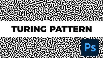 How to design reaction diffusion turing pattern | Adobe Photoshop Tutorial