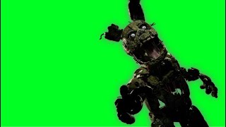 SpringTrap Walking Green Screen