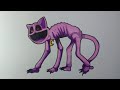 How To Draw Catnap Mini In Poppy Playtime Chapter 3