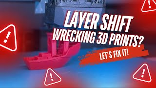 Layer shifts wrecking your 3D prints? Let’s fix it - 5 Must Know Tips