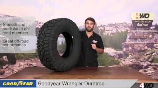 Goodyear Wrangler DuraTrac Tire: rating, overview, videos, reviews,  available sizes and specifications