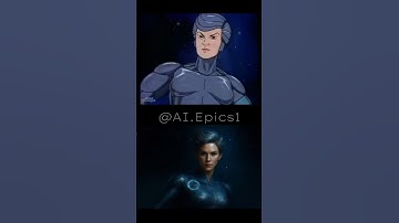 SilverHawks (1986) Opening Scene — AI Live-Action vs Cartoon!