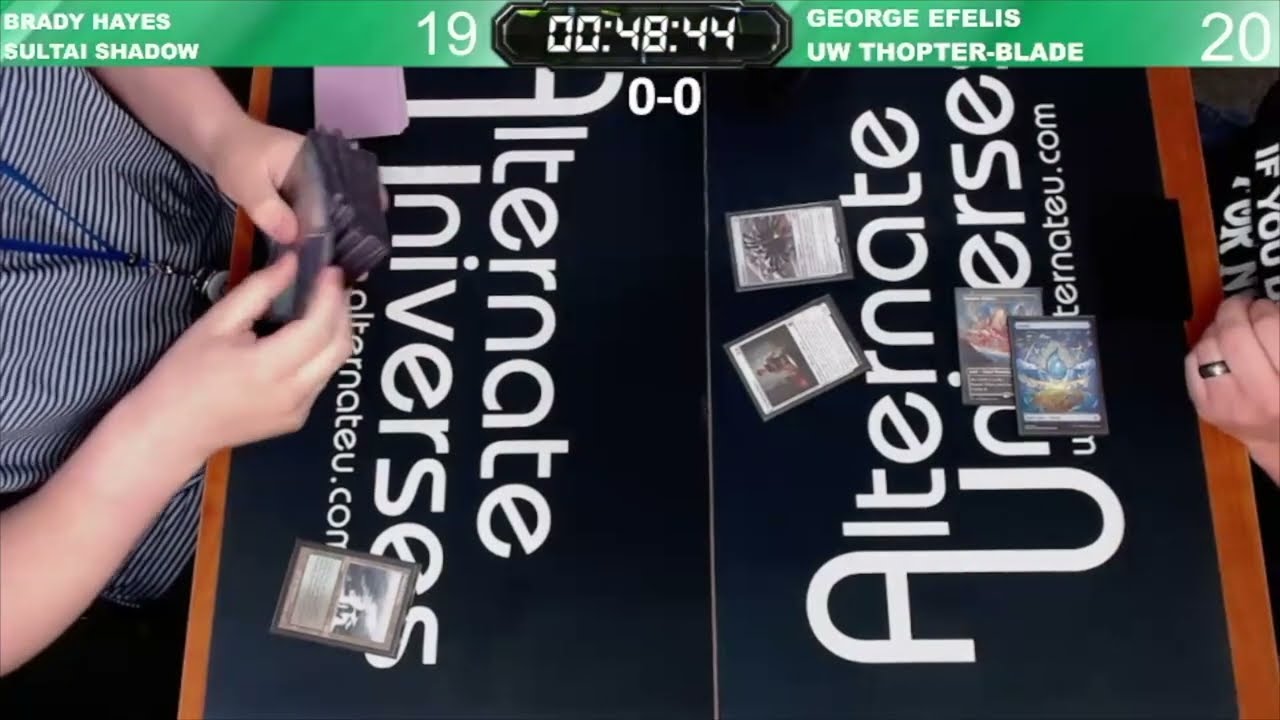 MTG Modern: Sultai Shadow vs UW Urza-Blade