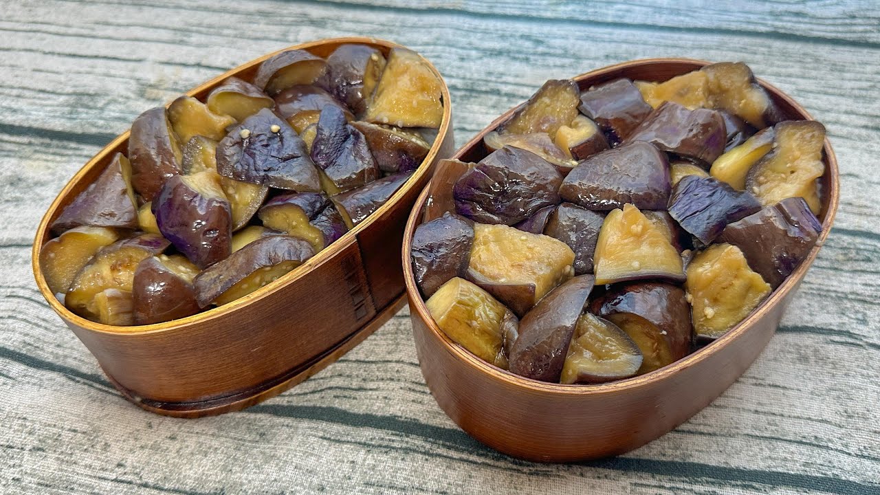 夫婦喧嘩した次の日の弁当【ナス弁当】