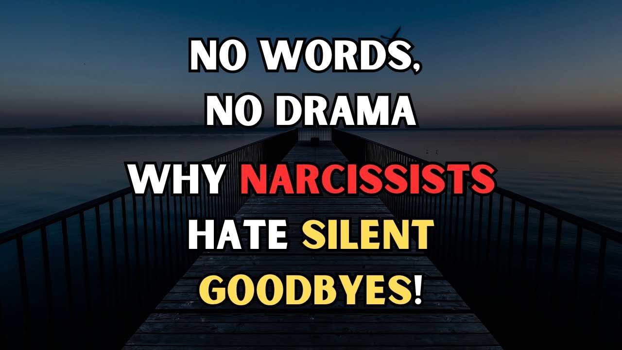 Walking Away in Silence, The One Thing a Narcissist Can't Handle - YouTube