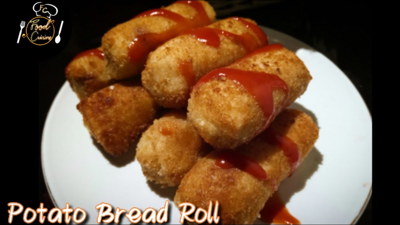 Potato Bread Roll recipe by food cuisine Bread snacks recipe YouTube
