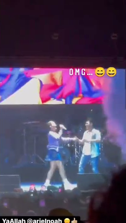 viral video ariel noah pegang paha mulus bcl diatas panggung