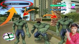 Gta Vice City Hulk Man Cheat Code Hulk Mod Cheats For Gta Vice City Shakirgaming