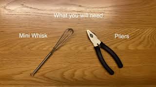 Mini Whisk WDT tool