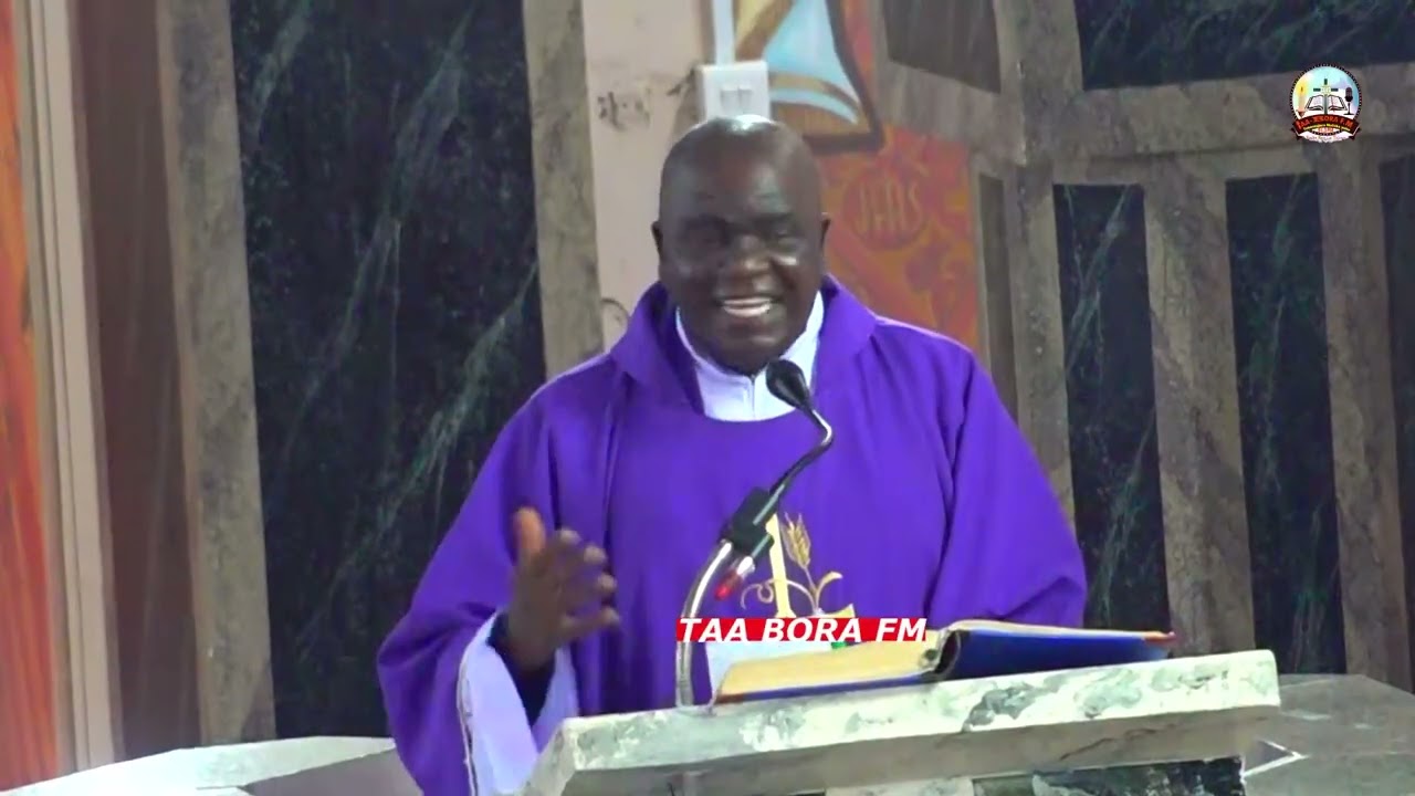 HOMILIA: KUNA WATU WAKIJA KANISANI HAWATAMANI WARUDI NYUMBANI KISA UGOMVI WA FAMILIA ZAO: FR. MAMBO