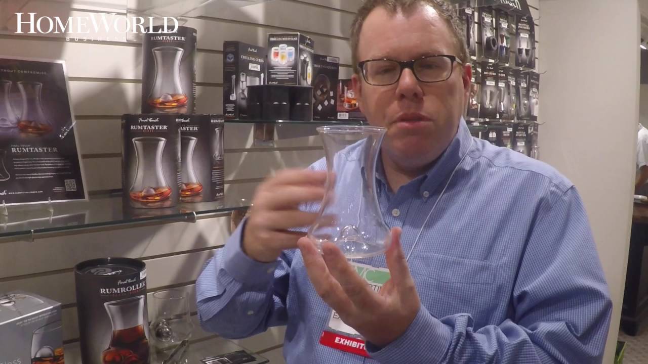 Final Touch Rum Tasting Glass At Dallas Total Home & Gift Market YouTube