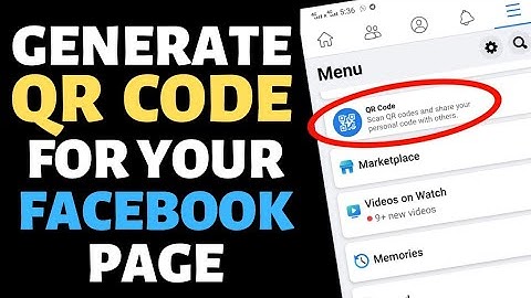 How To Create QR Code For Your Facebook Page