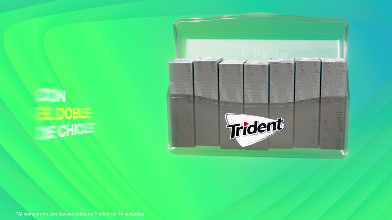 Trident PocketPack YT Bumper 16x9 06s - USH - Trident Gum