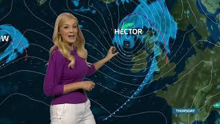 Kelsey Redmore   Tight Top  ITV  Weather 12-06-2018