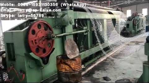 Gabion mesh machine