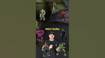 All MCU Hulks Ranked From Weakest To Strongest! #marvel