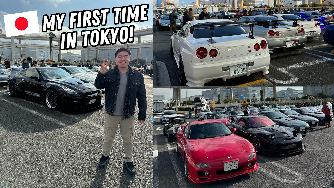 My First Time in Tokyo Japan! | Daikoku Car Meet is INSANE! - YouTube