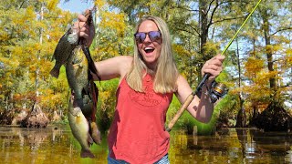 Chasing Down a $1,000 Dollar Fish in the SWAMP!! CATCH & COOK! (Lake Update)