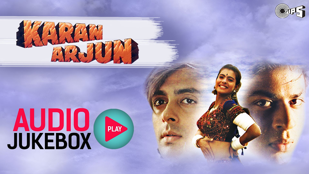 Karan Arjun   Full Songs Jukebox  Shahrukh Salman Kajol Mamta  Rajesh Roshan  Nonstop Music