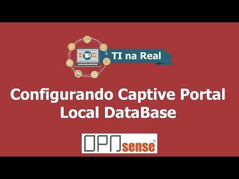 Configurando Captive Portal Local DataBase