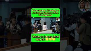 Dumating na sa pagdinig ng blue Ribbon Committee ang 18 ex-marines.. #NewsPinas