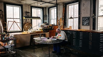 Inside a Painter’s Mythical NYC Studio of 55 Years