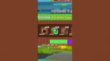 Thumbnail of New Mythical Paradise Egg in Grow a Garden #growagarden #roblox