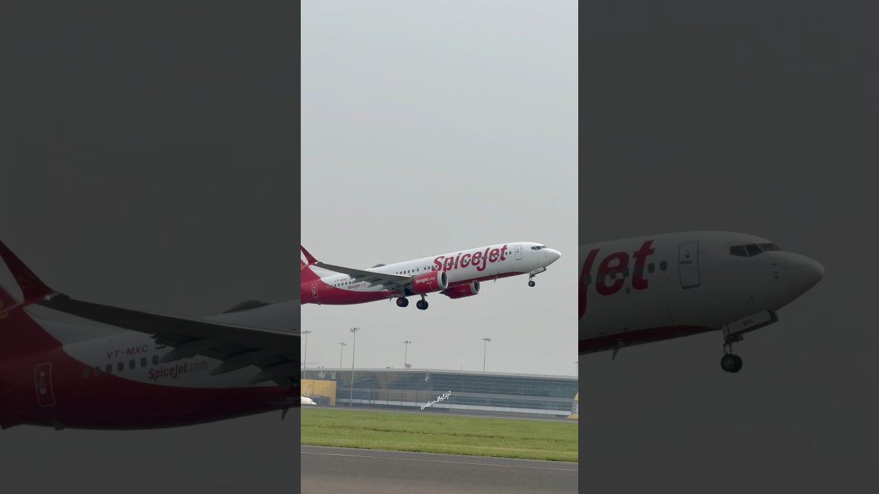 SpiceJet TakeOff | Boeing-737 | 