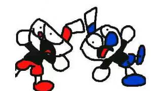 cuphead rap by jt in flipnote