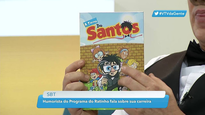 Entrevista com o Santos do Programa do Ratinho no #VTVdaGente