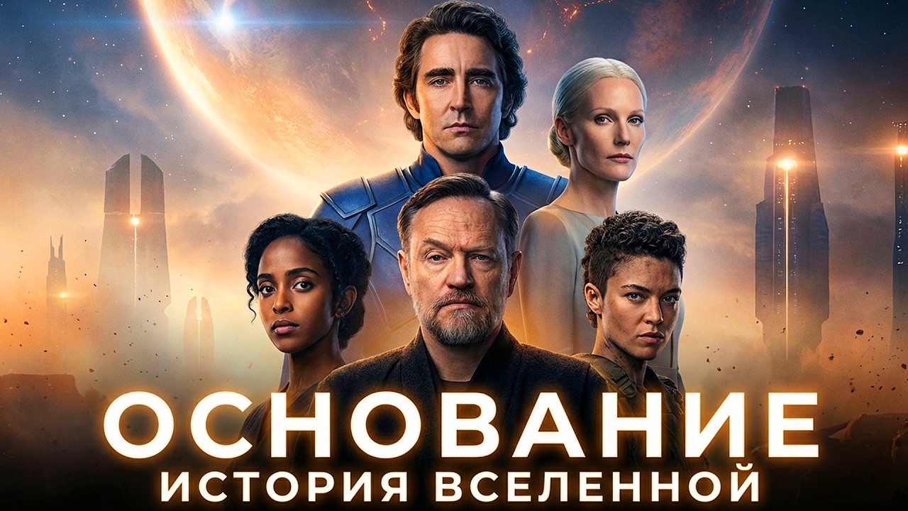 ОСНОВАНИЕ - Полная Хронология Вселенной / 500 Лет За 25 Минут (Айзек Азимов)