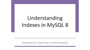 How Indexing Works In MySQL
