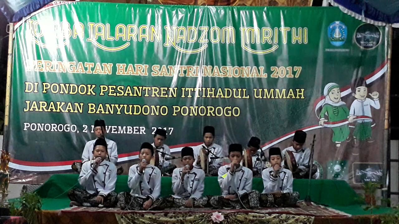 Juara 1 lalaran al imrithi ponpes nurul qur'an pakunden