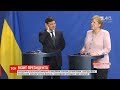 Зеленський зустрівся з канцлеркою Німеччини Ангелою Меркель