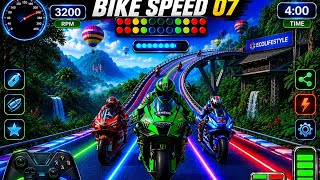 🏍️ Extreme Bike Game Gameplay | Fast Bike Ride & Crazy Stunts in City screenshot 3