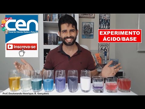 Vídeo: Qual é a reação do papel de tornassol azul quando mergulhado em uma substância contendo ácido?