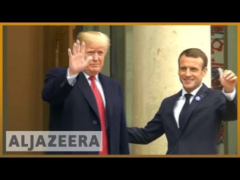 🇫🇷🇺🇸 Macron, Trump in show of unity after row over European security | Al Jazeera English