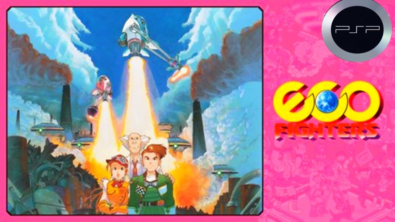 Eco Fighters PSP Gameplay 