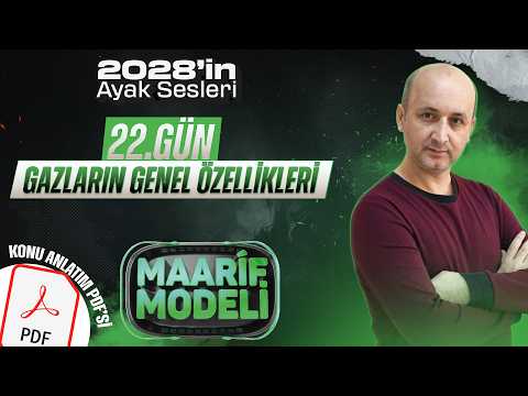 Maarif Modeli Kimya Kampı | 22. Gün I Kimyasal tepkimelerin denkleştirilmesi