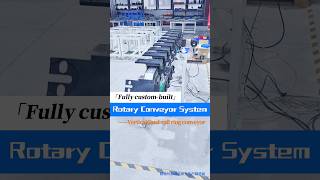 Precision Rotary Conveyor System | Vertical Dual-Rail Ring Conveyor with ±0.05mm Repeatability Precision Rotary Conveyor System | Vertical Dual-Rail Ring Conveyor with ±0.05mm Repeatability